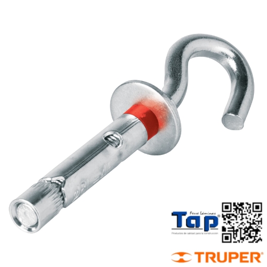 Imagen de TAQUETES EXPANSIVOS  8X45 MM C ARMELLA ABIERTA BOL 4