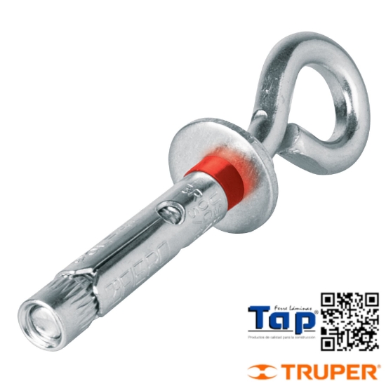 Imagen de TAQUETES EXPANSIVOS  8X45 MM C ARMELLA CERRADA BOL 4