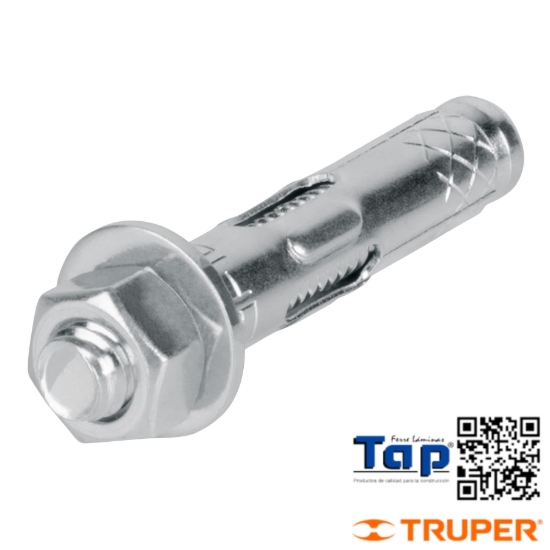 Imagen de TAQUETES EXPANSIVOS 008 5/16" C TORNILLO FIERO BOL 4
