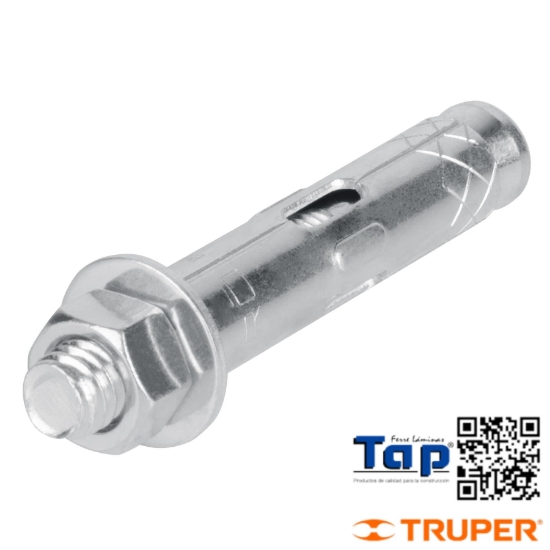 Imagen de TAQUETES EXPANSIVOS 009 3/8" C TORNILLO FIERO BOL 4