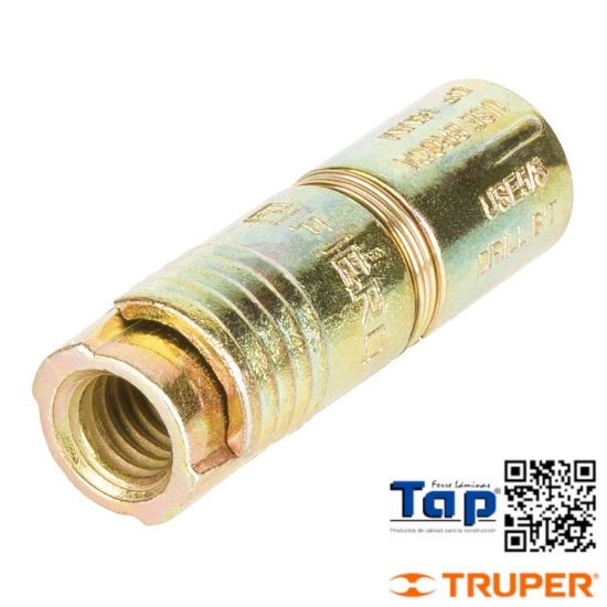Imagen de TAQUETES EXPANSIVOS 009 3/8" SIN TORNILLO FIERO BOL 4