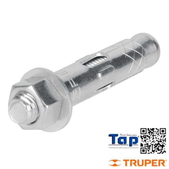 Imagen de TAQUETES EXPANSIVOS 013 1/2" C TORNILLO FIERO CAJA C 25