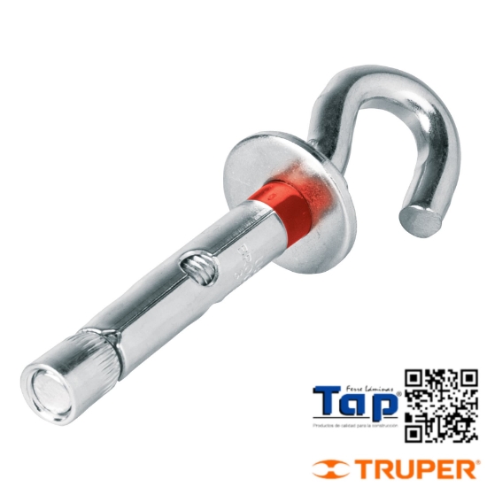 Imagen de TAQUETES EXPANSIVOS 10X60 MM C ARMELLA ABIERTA BOL 4