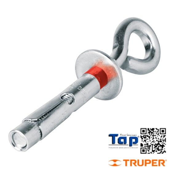 Imagen de TAQUETES EXPANSIVOS 10X60 MM C ARMELLA CERRADA BOL 4
