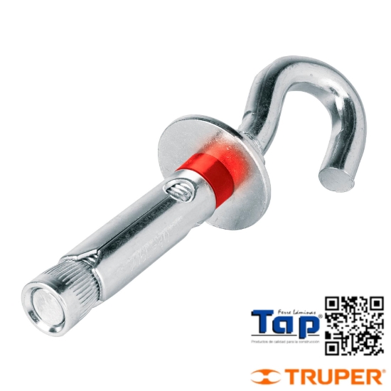 Imagen de TAQUETES EXPANSIVOS 16X80 MM C ARMELLA ABIERTA BOL 2