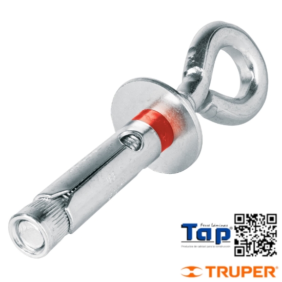 Imagen de TAQUETES EXPANSIVOS 16X80 MM C ARMELLA CERRADA BOL 2