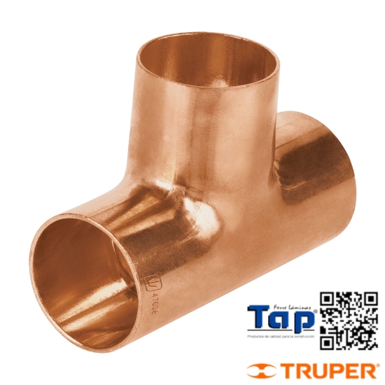 Imagen de TEE COBRE SENCILLA 019 3/4" FOSET