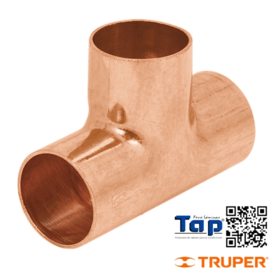 Imagen de TEE SENCILLA COBRE 019 3/4" FOSET