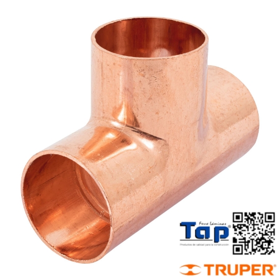 Imagen de TEE SENCILLA COBRE 038 1-1/2" FOSET