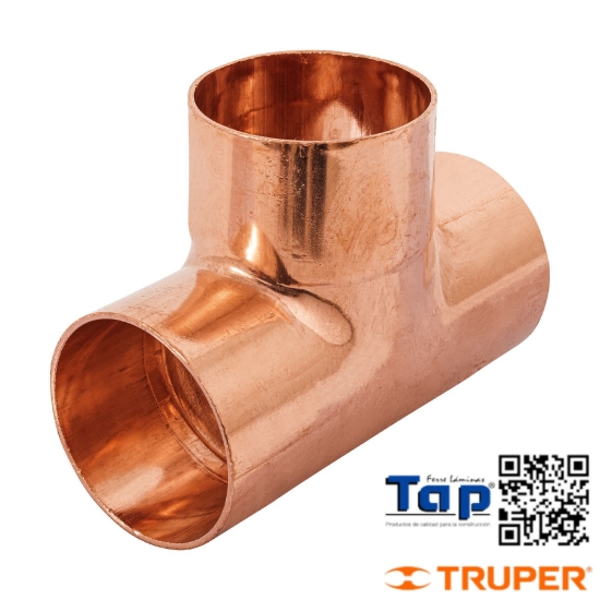 Imagen de TEE SENCILLA COBRE 050 2" FOSET