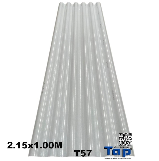 Imagen de LAM PCO T FIB 2.13x1.00 BCO FRIO T57