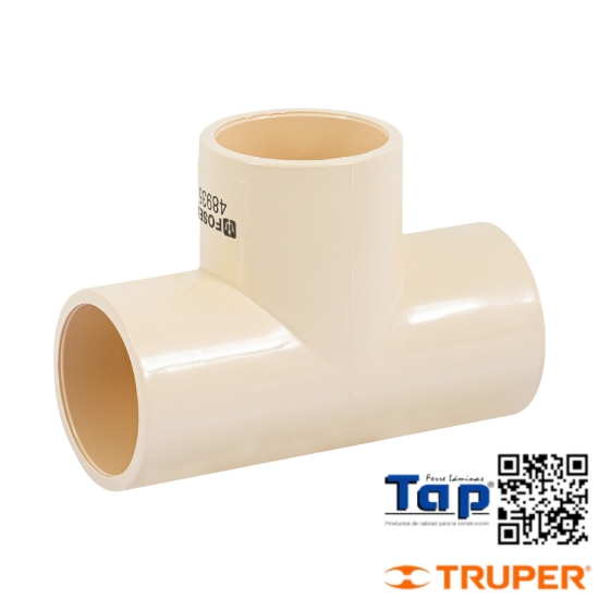 Imagen de TEE SENCILLA CPVC 031 1-1/4" FOSET
