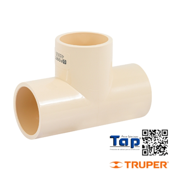 Imagen de TEE SENCILLA CPVC 038 1-1/2" FOSET