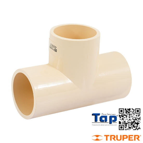 Imagen de TEE SENCILLA CPVC 050 2" FOSET