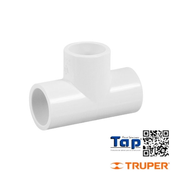 Imagen de TEE SENCILLA PVC 013 1/2" FOSET