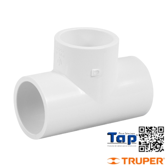 Imagen de TEE SENCILLA PVC 025 1" FOSET
