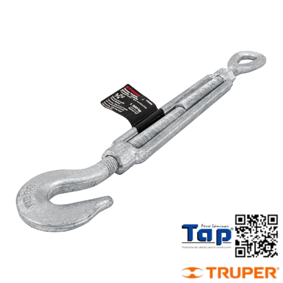Imagen de TENSOR FORJADO 019 3/4" GANCHO-ARGOLLA FIERO