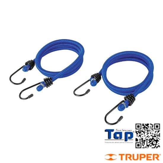 Imagen de TENSORES ELASTICOS AZULES 90 CM PRETUL BOL 2