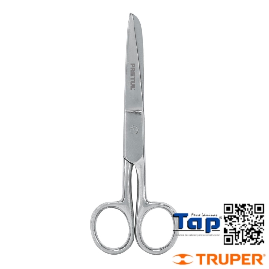 Imagen de TIJERA 125 5" ACERO INOXIDABLE P COSTURA PRETUL