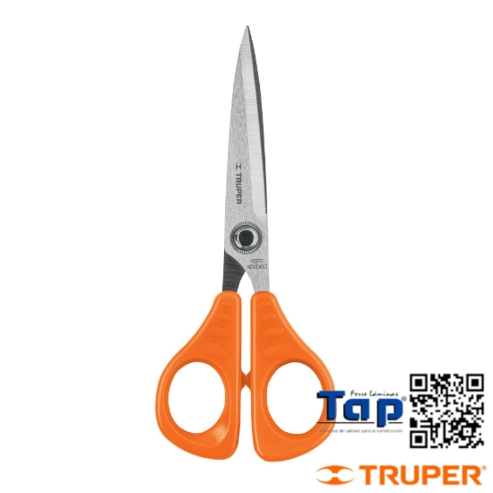 Imagen de TIJERA 162 6-1/2" ACERO INOXIDABLE P OFICINA TRUPER