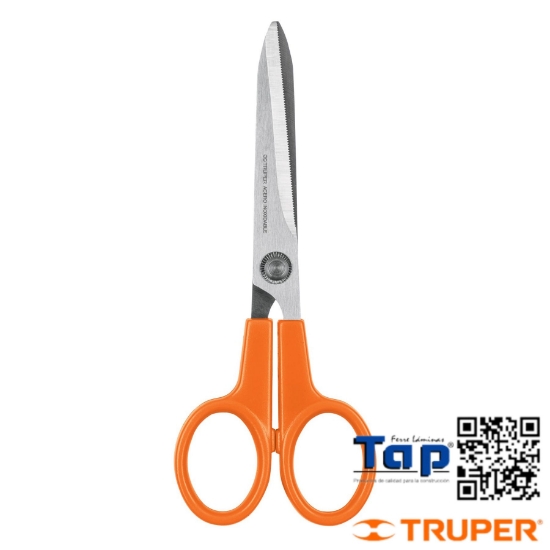 Imagen de TIJERA 200 8" ACERO INOXIDABLE P OFICINA TRUPER