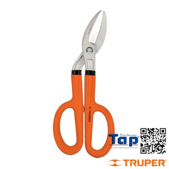 Imagen de TIJERA P HOJALATERO 250 10" ANGULADA TRUPER