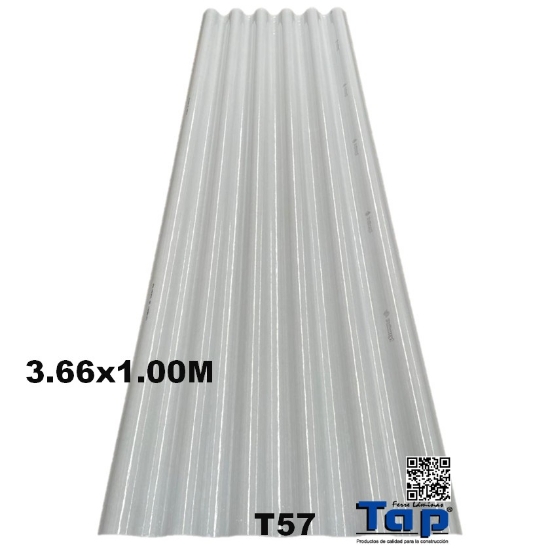 Imagen de LAM PCO T FIB 3.66x1.00 BCO FRIO T57
