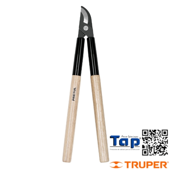 Imagen de TIJERA P RAMAS 52 CM MANGOS MAD / TUBULAR ES PRETUL