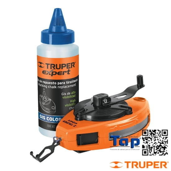 Imagen de TIRA LINEAS 30 M (100 FT) METALICO USO RUDO TRUPER EXPERT