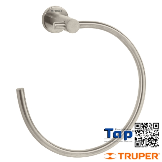 Imagen de TOALLERO METALICO ARGOLLA ACA SATIN FOSET