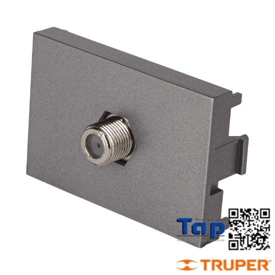 Imagen de TOMA TELEVISION 1.5 MOD LINEA LISBOA ACERO INOX