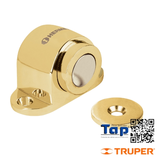 Imagen de TOPE P PUERTA MAGNETICO ACA LATON HERMEX