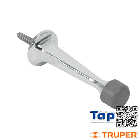 Imagen de TOPE P PUERTA RECTO ACA CROMO HERMEX