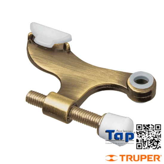 Imagen de TOPE PUERTA P BISAGRA ACA LATON ANTIGUO HERMEX