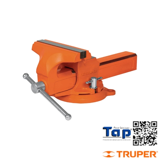 Imagen de TORNILLO DE BANCO T EUROPEO HIERRO NODULAR 125 5" TRUPER