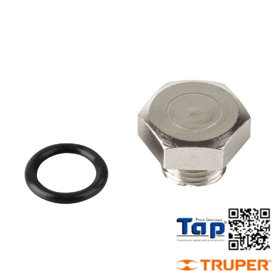 Imagen de TORNILLO DRENAJE Y EMPAQUE P BOMBAS T JET INOX KIT