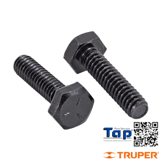 Imagen de TORNILLOS ACERO GRADO 5 006 1/4"X025 1" FIERO BOL 100