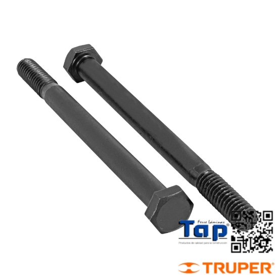 Imagen de TORNILLOS ACERO GRADO 5 008 5/16"X100 4" FIERO BOL 50