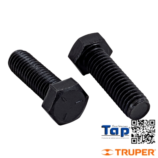 Imagen de TORNILLOS ACERO GRADO 5 009 3/8"X031 1-1/4" BOL 40