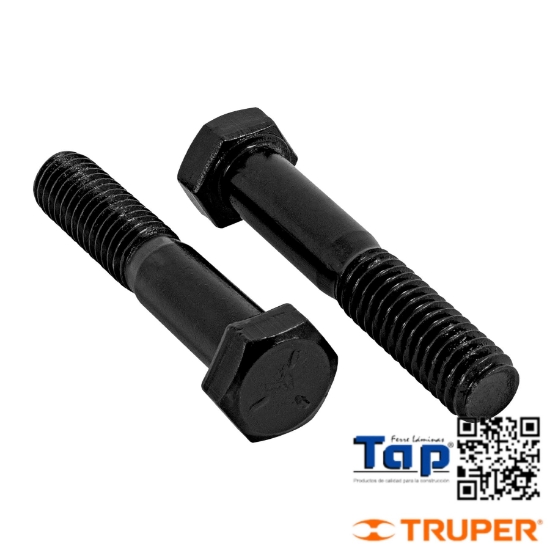 Imagen de TORNILLOS ACERO GRADO 5 009 3/8"X050 2" FIERO BOL 60