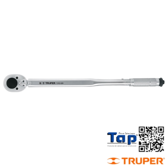 Imagen de TORQUIMETRO MICROMETRICO CUA 019 3/4" TRUPER