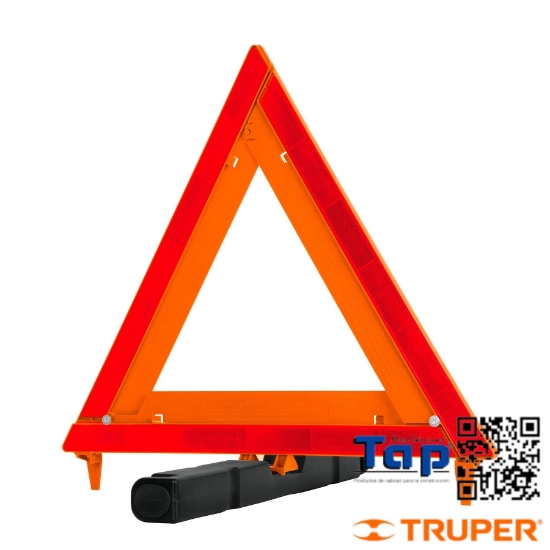 Imagen de TRIANGULO SEGURIDAD 44 CM ALTO C ESTUC PCO