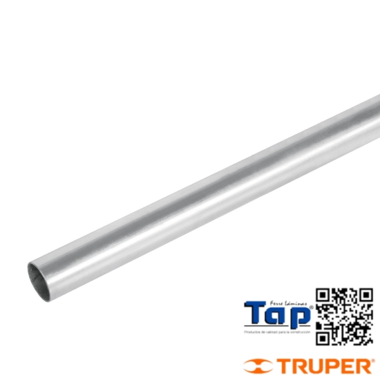 Imagen de TUBO ACERO 013 1/2" 3 M PARED DELGADA VOLTECK