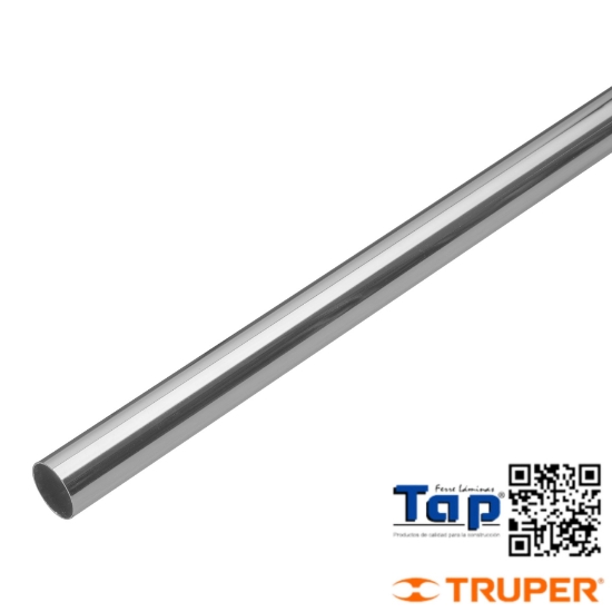 Imagen de TUBO ALU P CLOSET REDONDO 3.0 M HERMEX