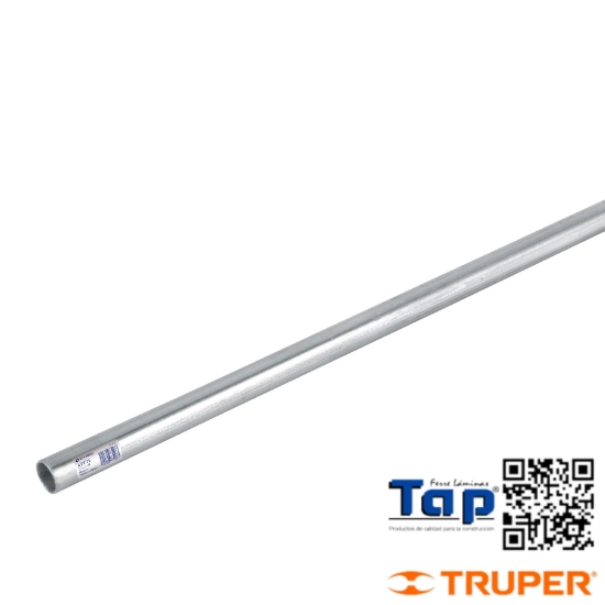 Imagen de TUBO CONDUIT 013 1/2" GALVANIZADO 3 M PARED DELGADA ET VERDE