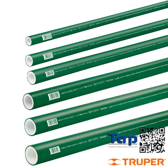 Imagen de TUBO PPR HIDRAULICO 025 1" 4 M FOSET