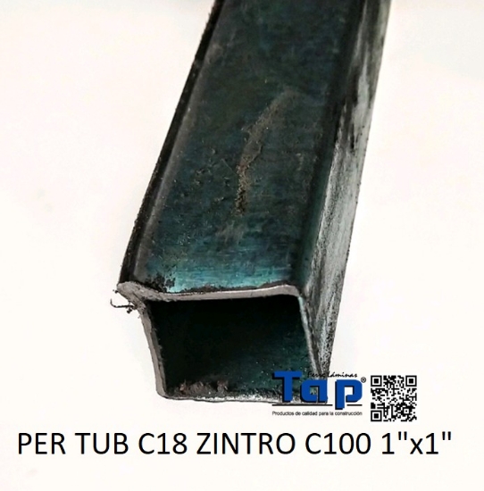 Imagen de PER TUB C18 ZINTRO C100 1"x1"