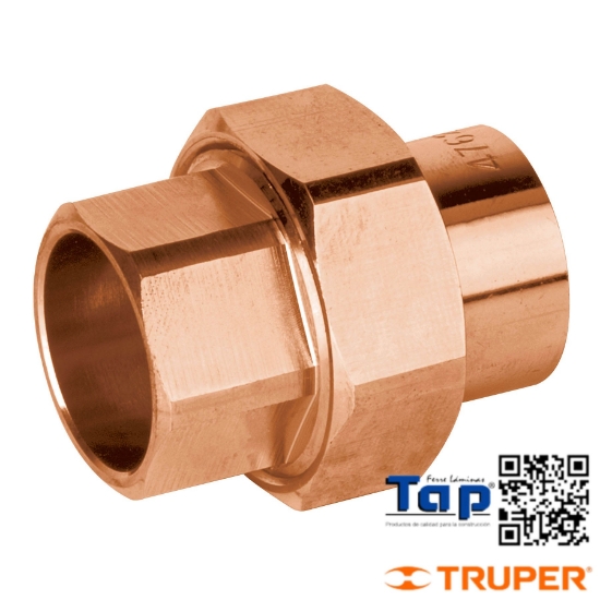 Imagen de TUERCA UNION COBRE 025 1" FOSET