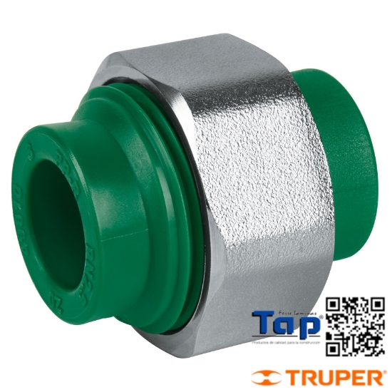 Imagen de TUERCA UNION PPR 025 1"X025 1" FOSET