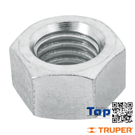 Imagen de TUERCAS HEXA ACERO GALVANIZADO 015 5/8" BOL 25
